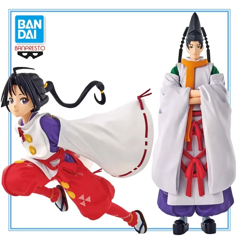 

In Stock Original Banpresto Yorishige Suwa Tokiyuki Hojo (The Elusive Samurai) Anime Action Figure Collectible Model Toys Gift
