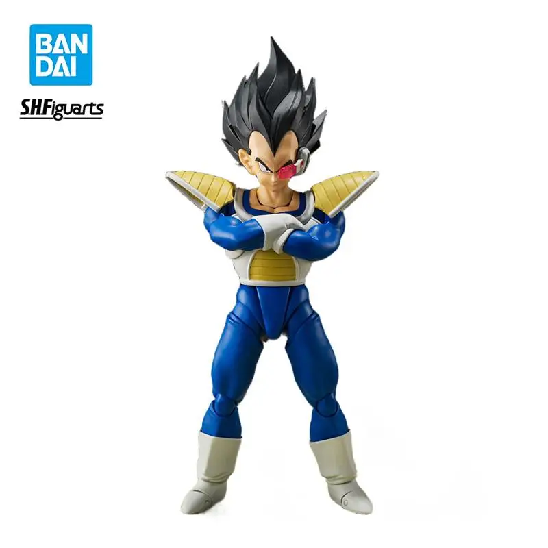 

In Stock Original BANDAI SHF Dragon Ball Z Bejita Yonsei 24000 Combat effectiveness PVC Anime Figure Action Figures Model Toys