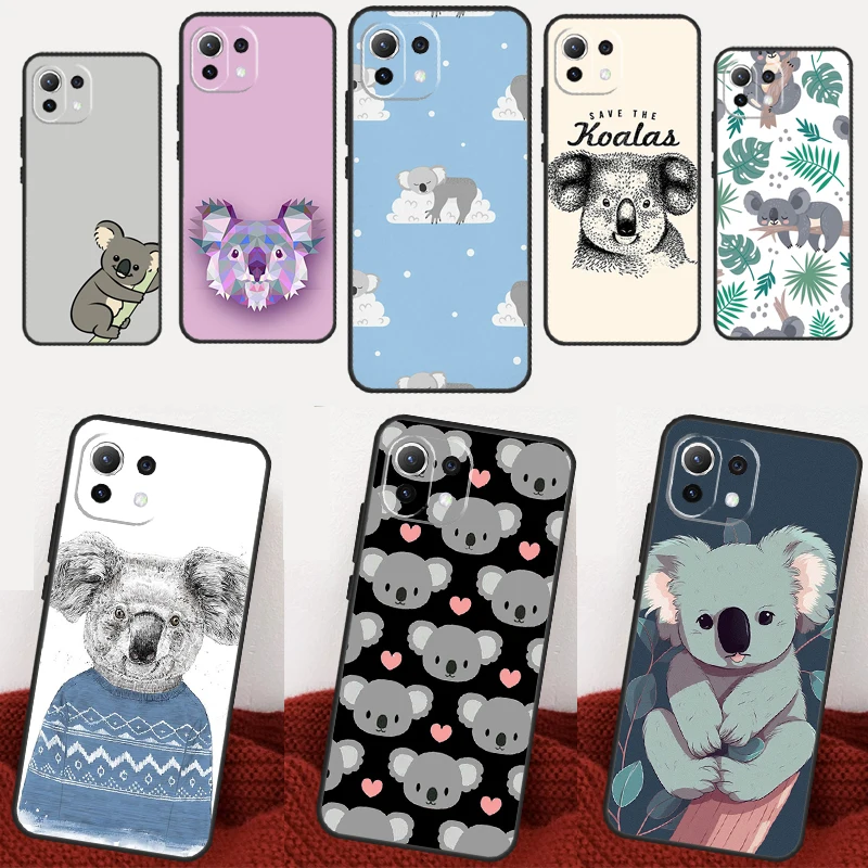 Cute Australia Koala Art Case For POCO F5 X5 X3 Pro M5 C40 F4 X4 GT F3 Xiaomi 13 Ultra 12 Lite 11T 12T Pro 12X Cover