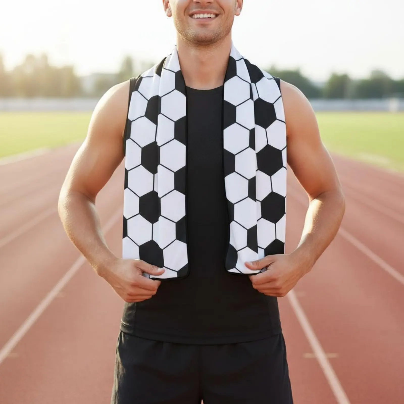 

Quick-Dry Towel Portable Cooling Towel Lightweight Soft for Athletes, Outdoor, Training