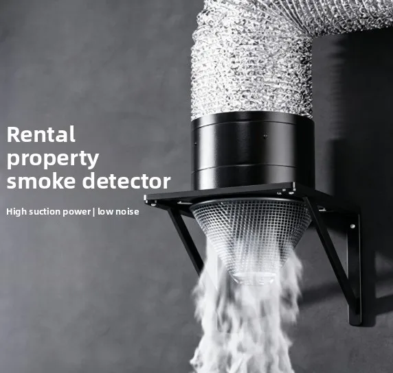 Powerful kitchen range hood ventilation system, high-speed exhaust fan for kitchen cooking fume extraction