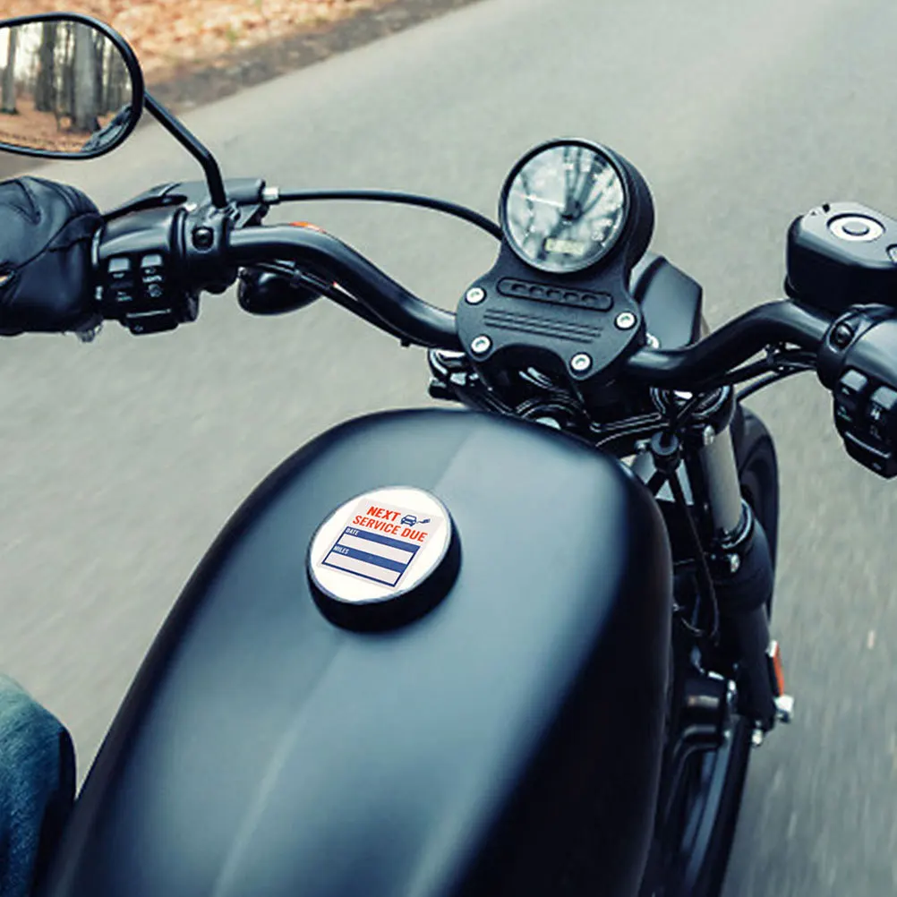 4 rolos de adesivo para mudança de carro, feito meticulosamente, aplicação versátil, amplamente utilizado, lembrete diário, etiqueta de serviço