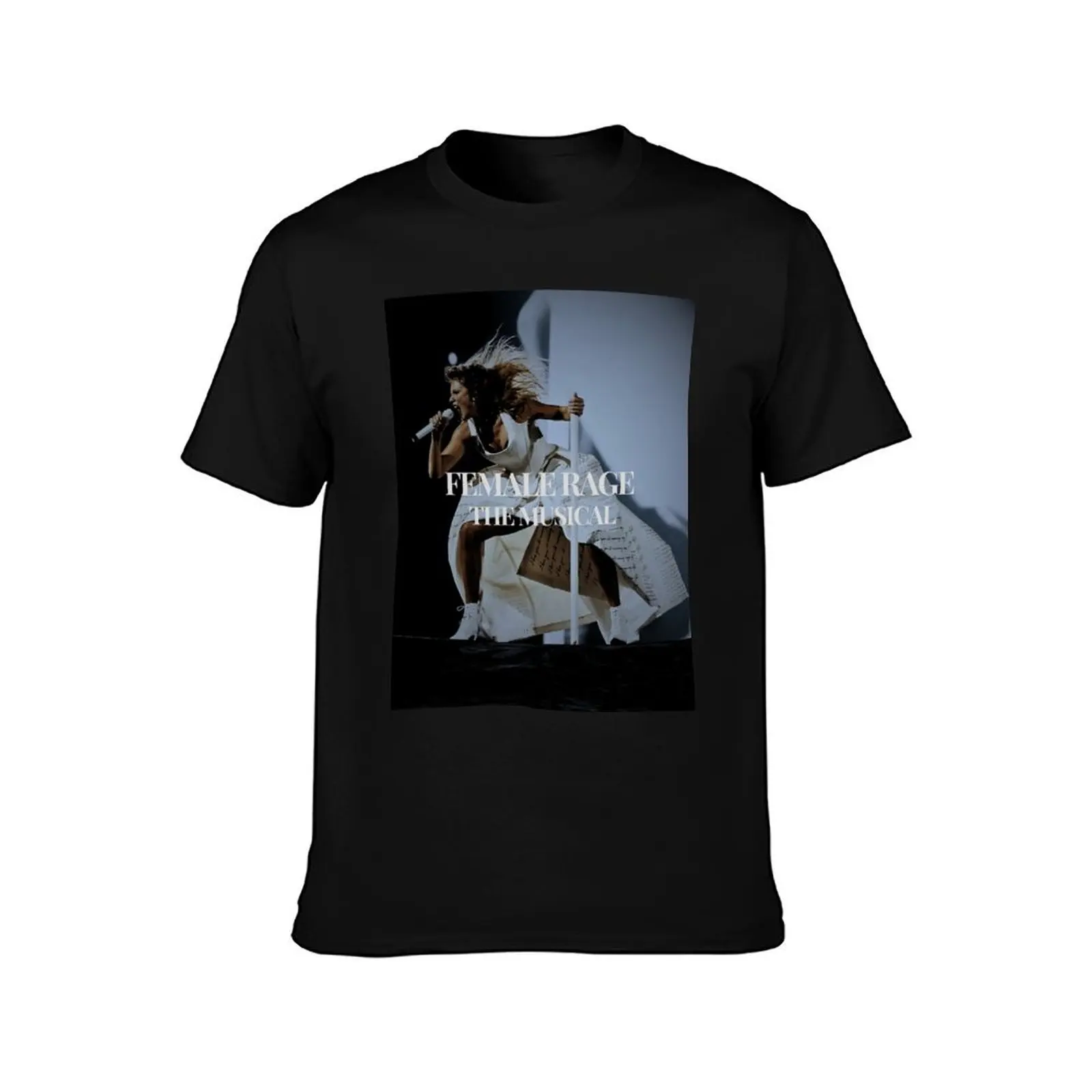 Female Rage The Musical Aesthetic Woman Feminine Rage T-Shirt Summer Casual Cotton Tee Oversized Streetwear Tops 100% Cotton