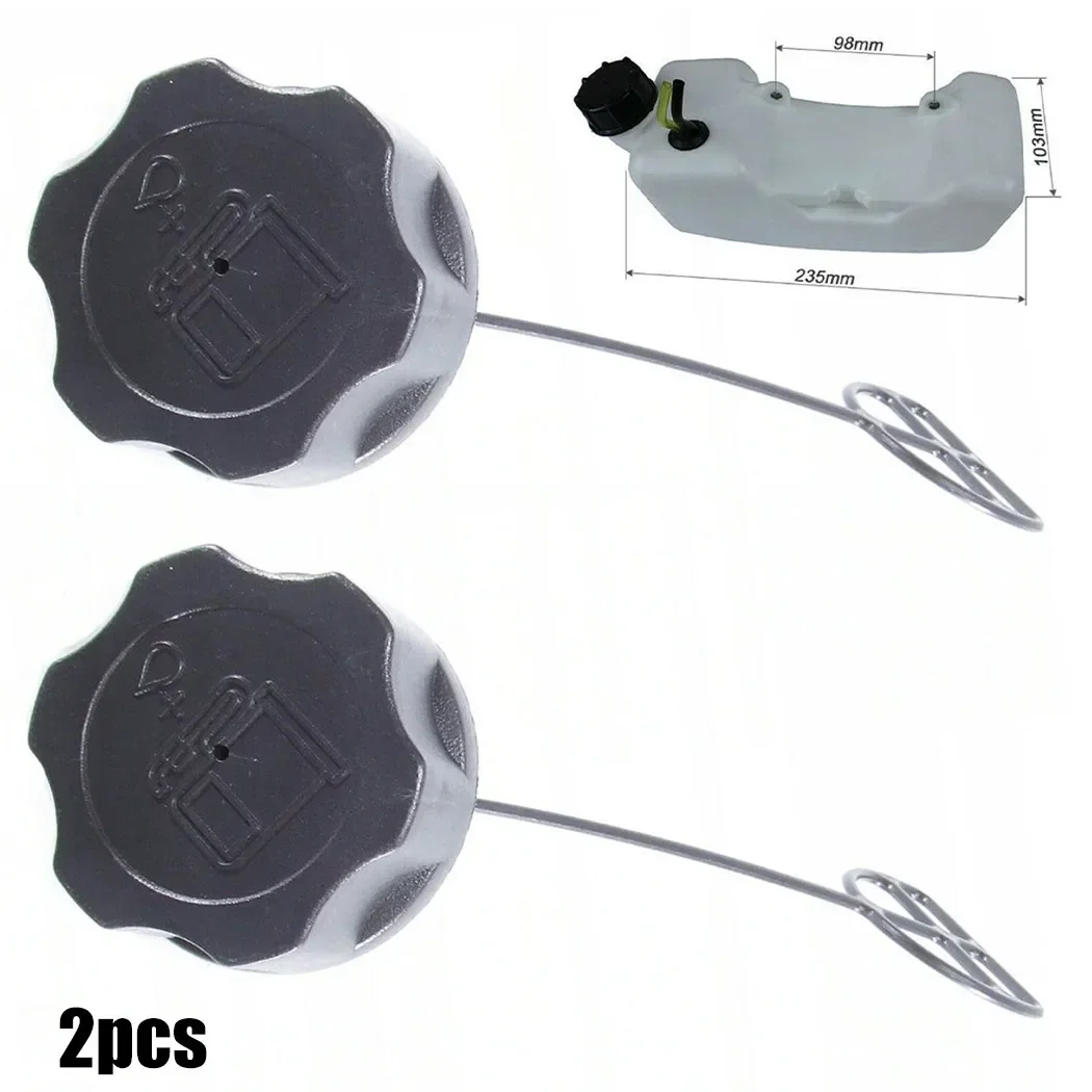 Multi-combustível Gasolina Tanque Cap Trimmer Acessórios Cortador de Escova Parkside para Fuxtec Etchers Jardim Peças Trimmer Pcs