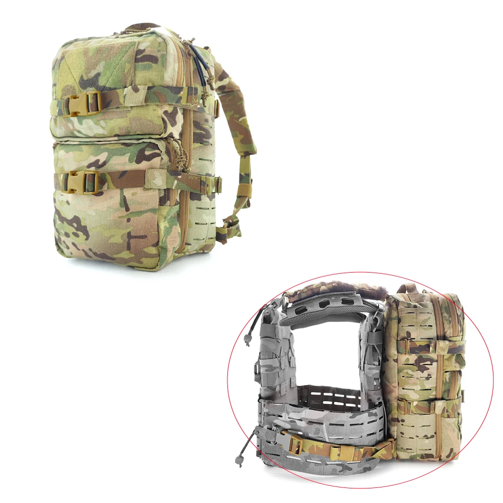 

Outdoor Tactical Backpack Compatible with ARC V2 Vest Multifunctional modular Backpack