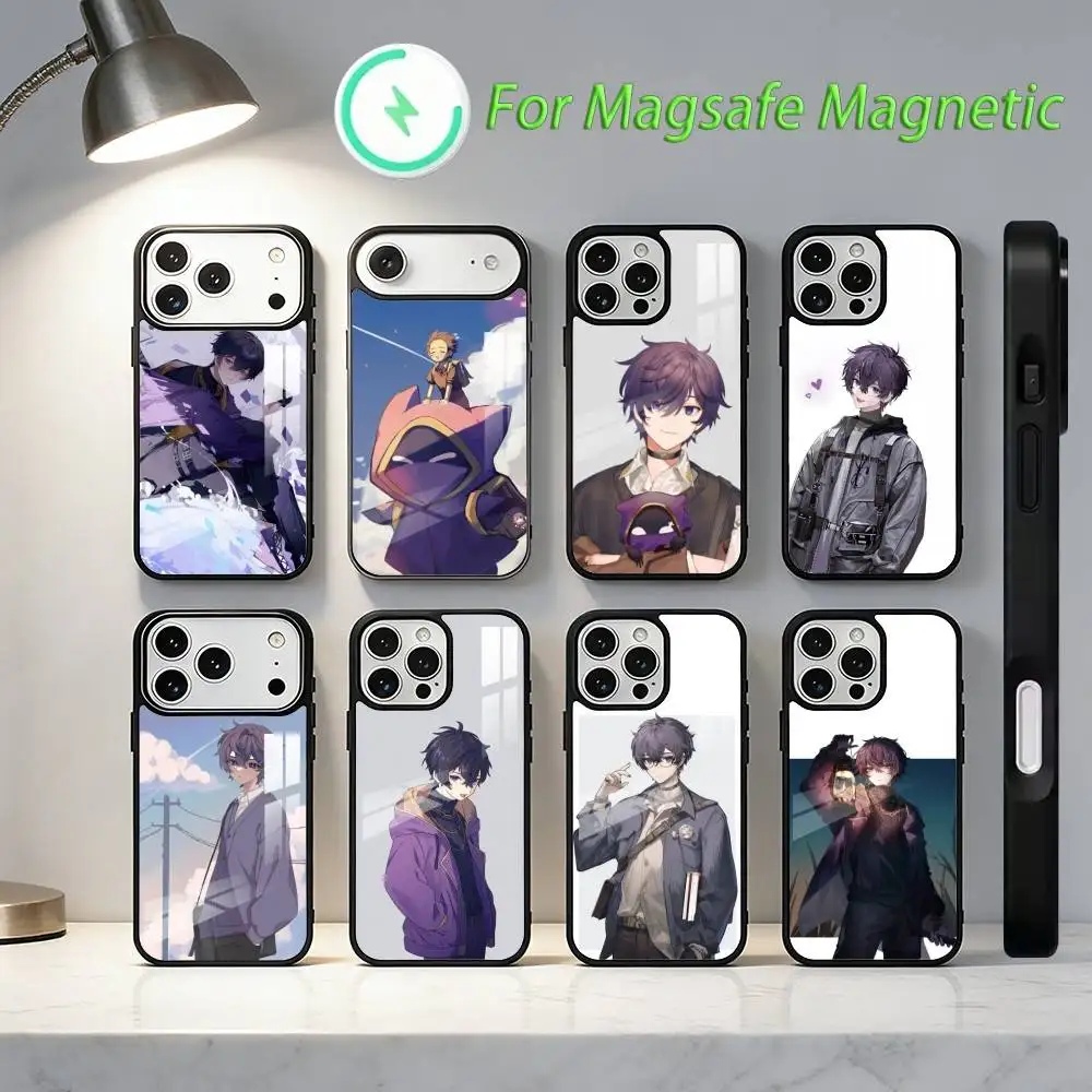 

Shxtou Shoto Phone Case For iPhone 17,16,15,14,13,12,11,Plus,Pro,Max Magnetic Wireless Charging