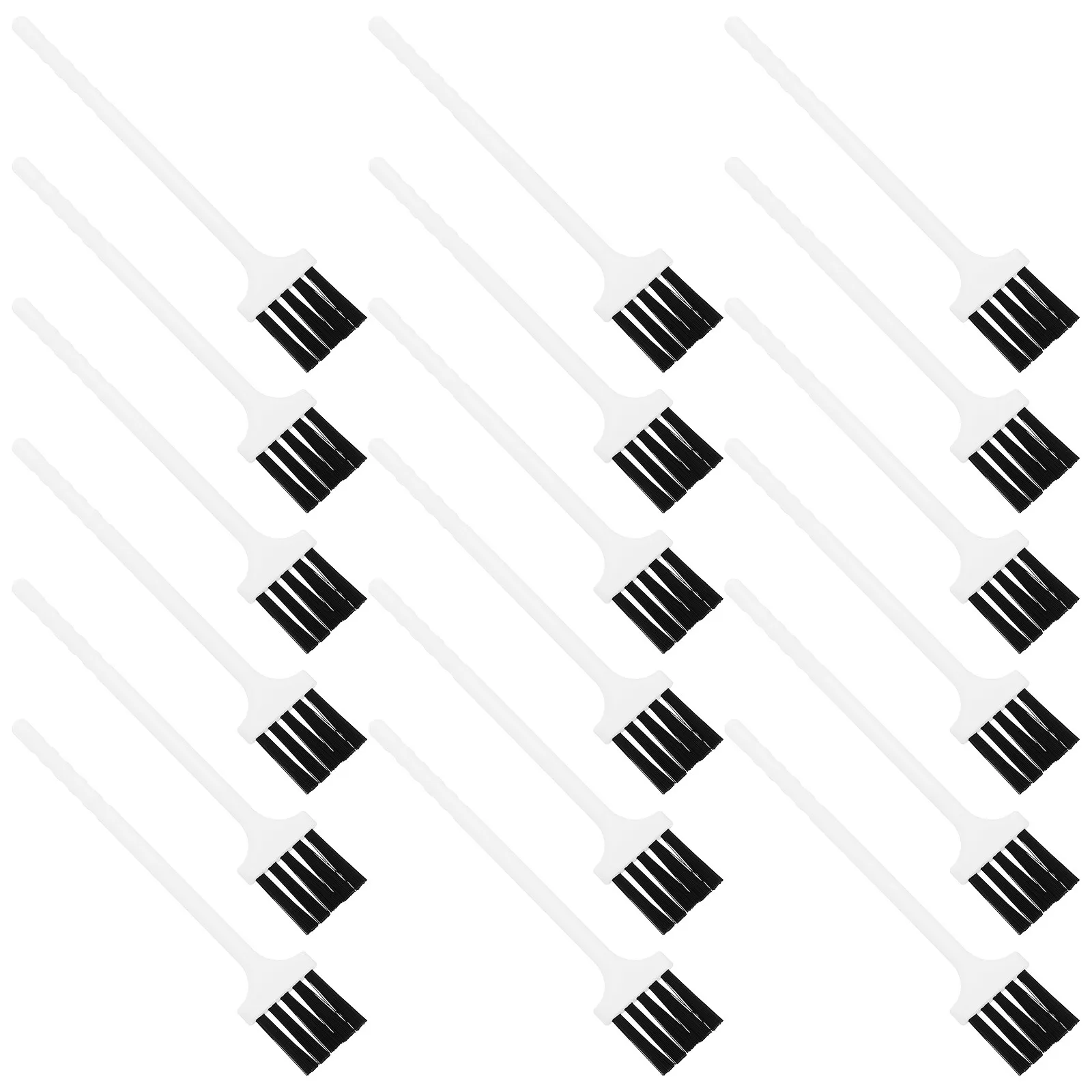 20Pcs Nylon Cleaning Brush Set Small Gap Kitchen Keyboard Electronics Dusting Tool Narrow Detail Brush Earbud Cleaning Tool