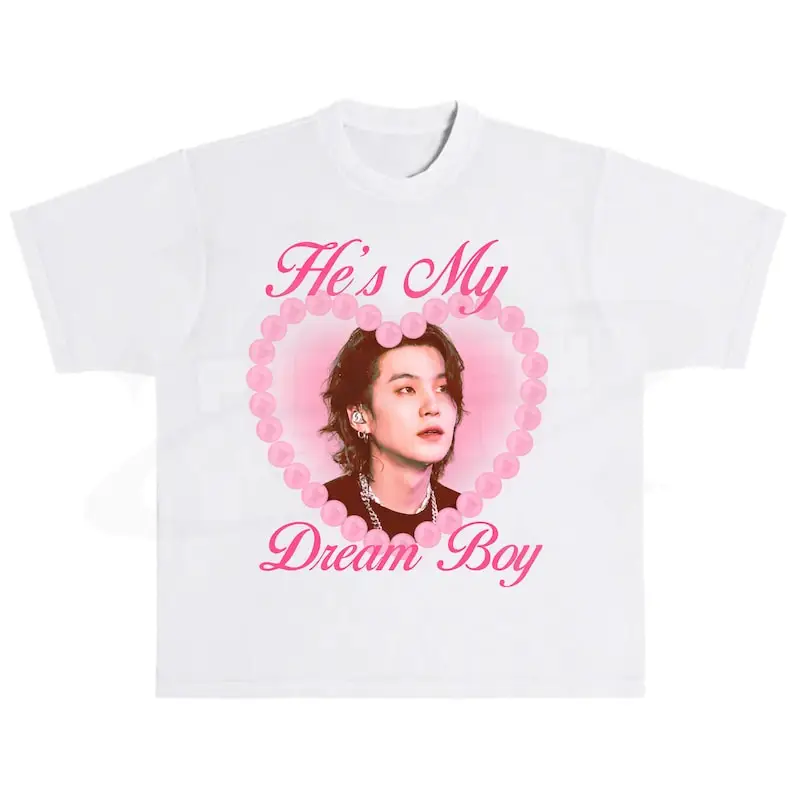 Yoongi Dream Boy t-shirt Unisex prodotto finale stampato campione ultima immagine