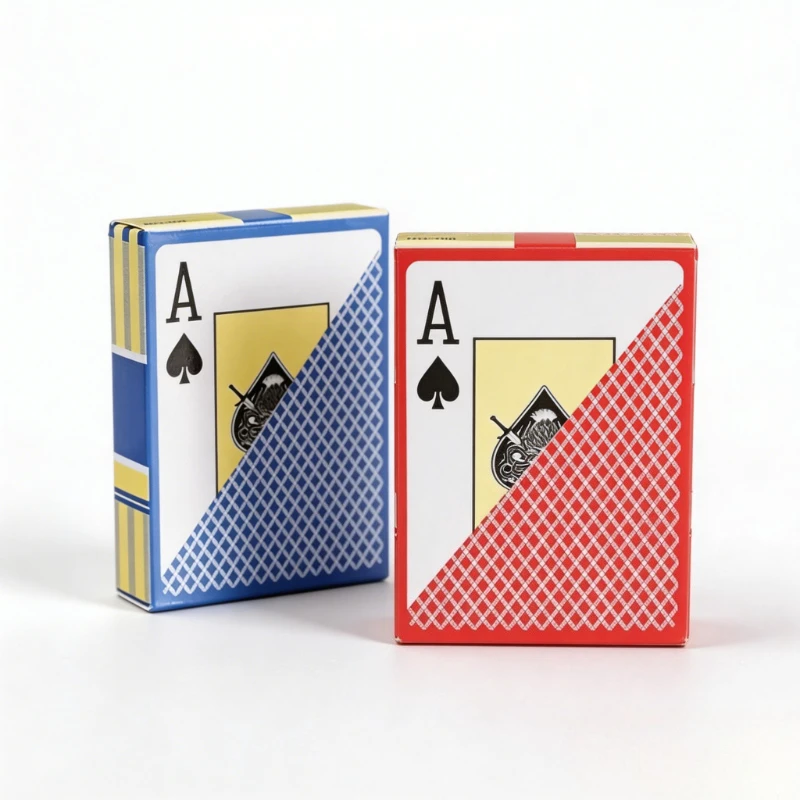 

Водонепроницаемые игральные карты из ПВХ, прочные гладкие карты для покера Техасский Холдем, крупный шрифт для покер-клубов, идеально подходят для всех видов покера.