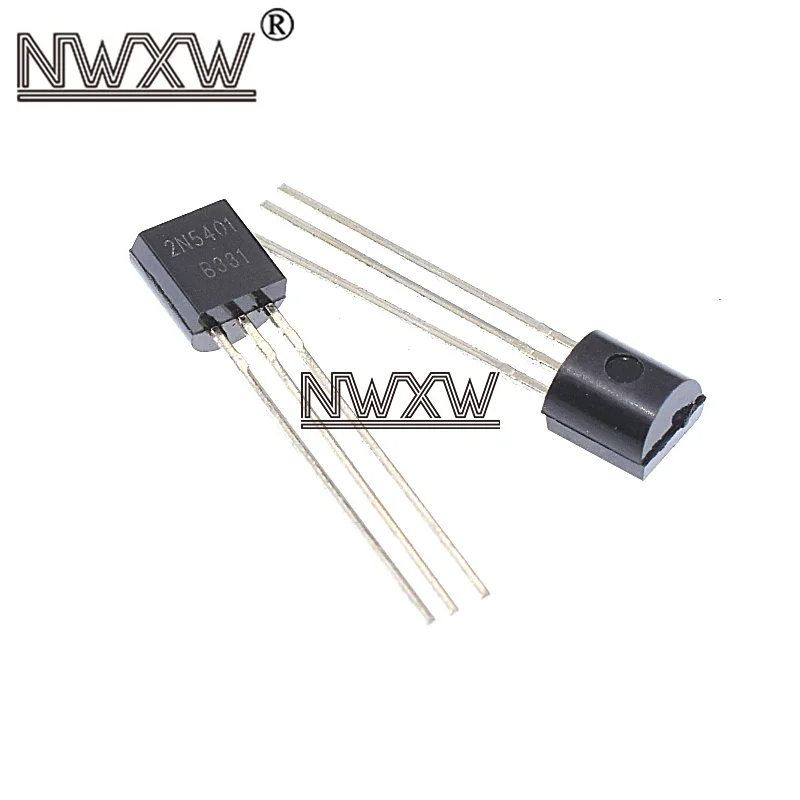 50 Stks/partij 2N5401 Om-92 0.3A/150V Pnp Power Transistor 5401 In-Line Transistor