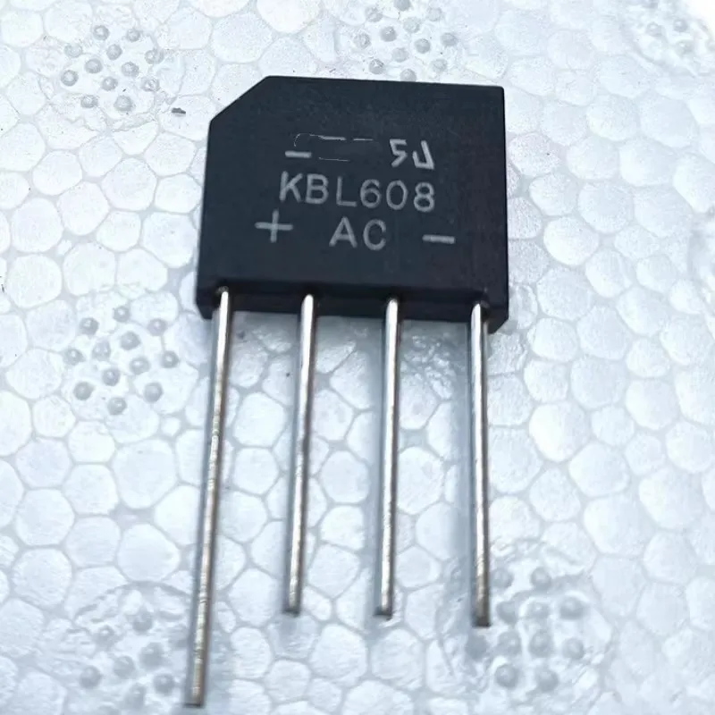 

10PCS KBL608 rectifier flat bridge 6A800V bridge stack