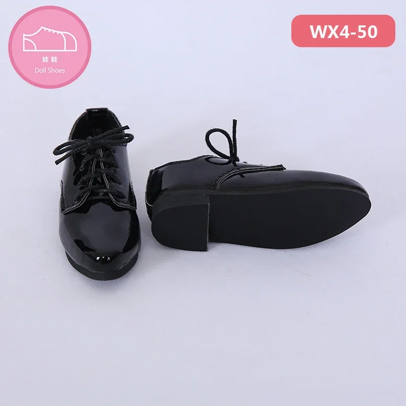 Shoes For Fid Doll BJD 1 pair 8.2cm PU Leather Fashion Toy Dexter Rex Tedros Felix Lawrence  Shoes 1/4 Doll  Accessories  luodol