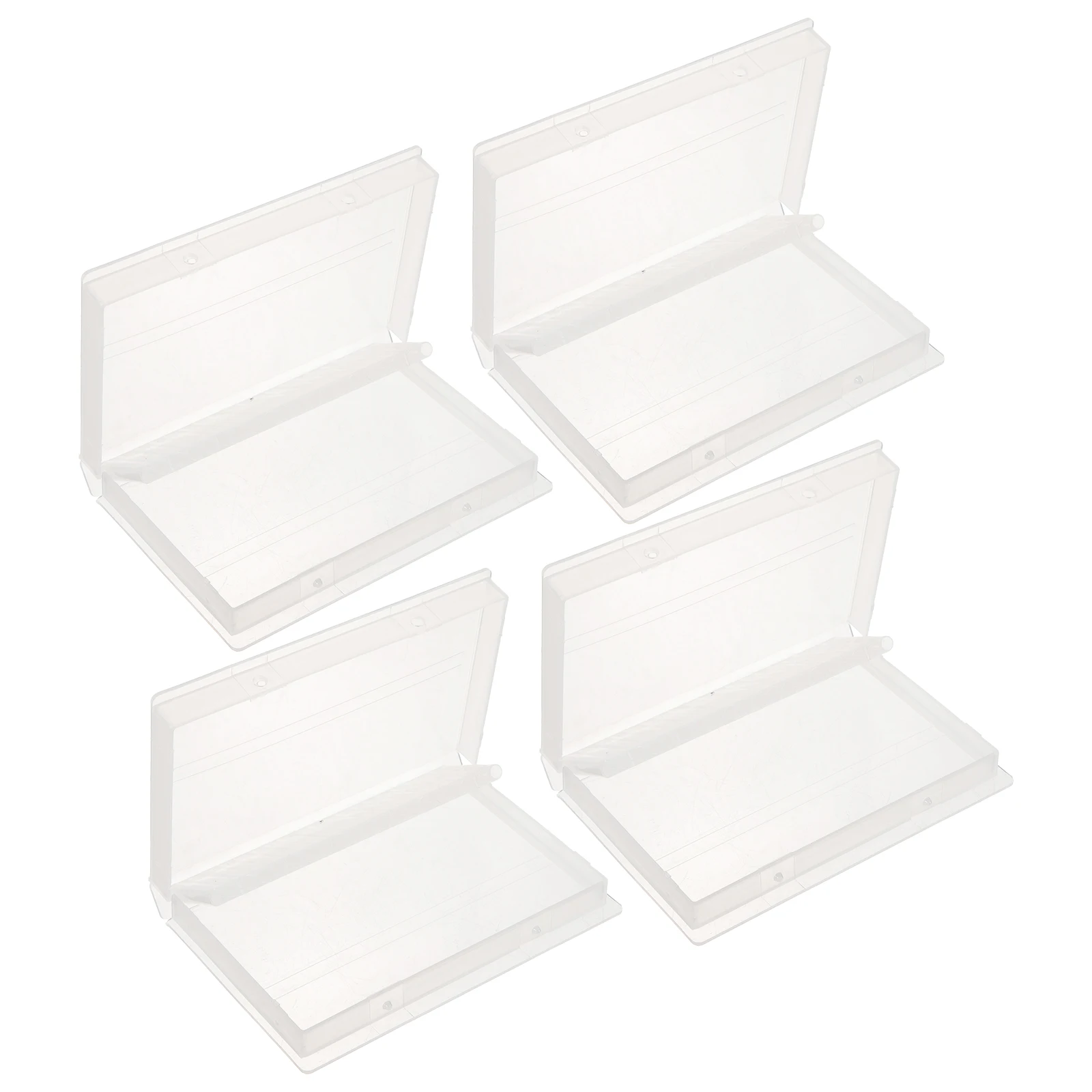 

4Pcs Nail Drill Bit Organizer Professional Grinding Head Storage Box Portable Durable Manicure Supply Gift Nail Drill Bit Case