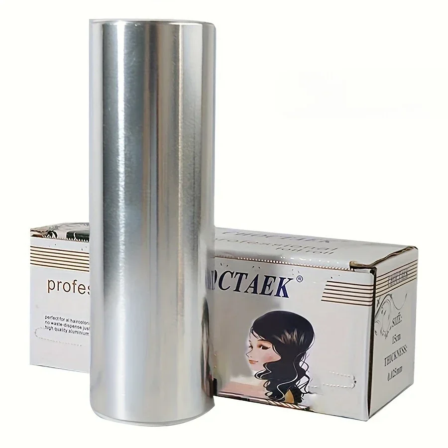 

1 Roll of Hair Coloring Tin Foil Hairdressing Perm Modeling Tool Aluminum Foil Sheets Hair Coloring Tin Foil Salon Hair Dye Tool