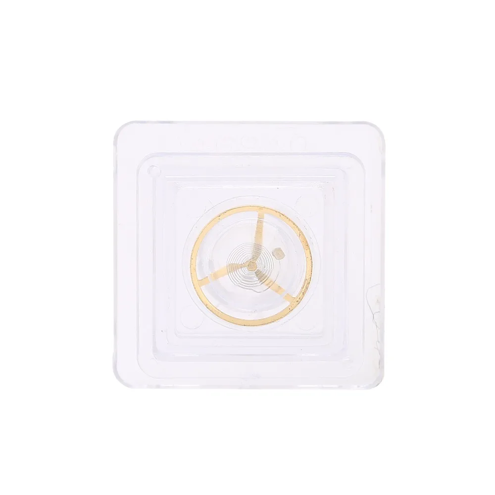 Gold Watch Balance Wheel Alloy Small Size Balance Wheel with Hairspring for For 2846 watch movement balance wheel