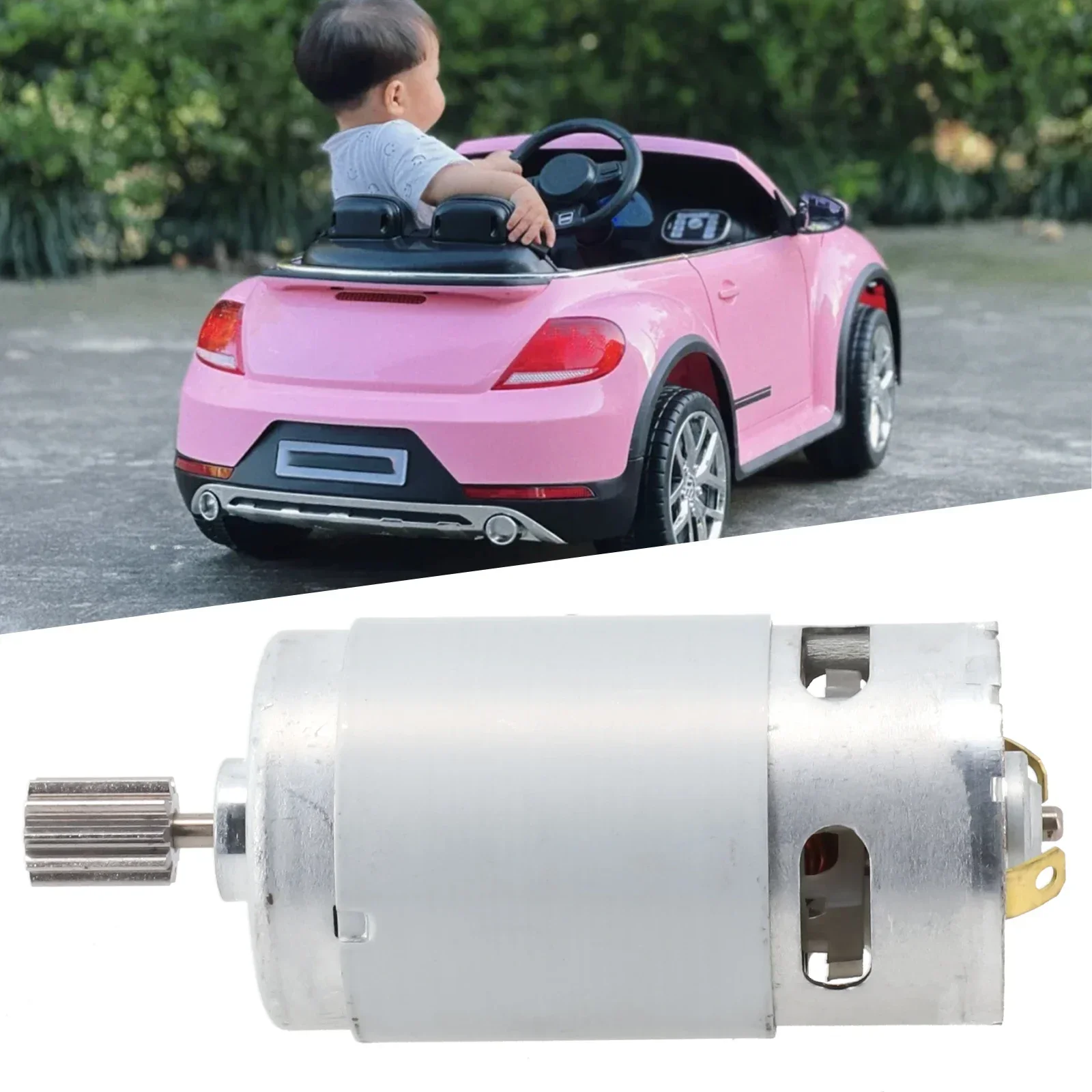 Motors For Kids Electric Car 550 RS390 RS380 12V 6V DL555 24V 10 Teeth Engine Electric Motor Electric Tool Replacement Parts