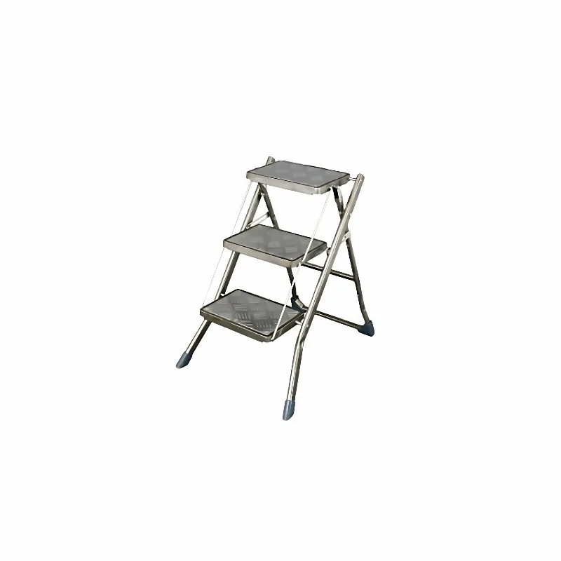 It is a ladder, industrial style household folding ladder multi-functional ladder three-layer double-layer ladder warehouse
