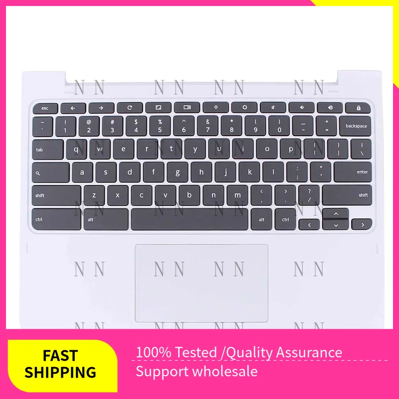 

YUZG Palmrest Cover Keyboard for Lenovo Chromebook C330 5CB0S72816 TouchPad Laptop