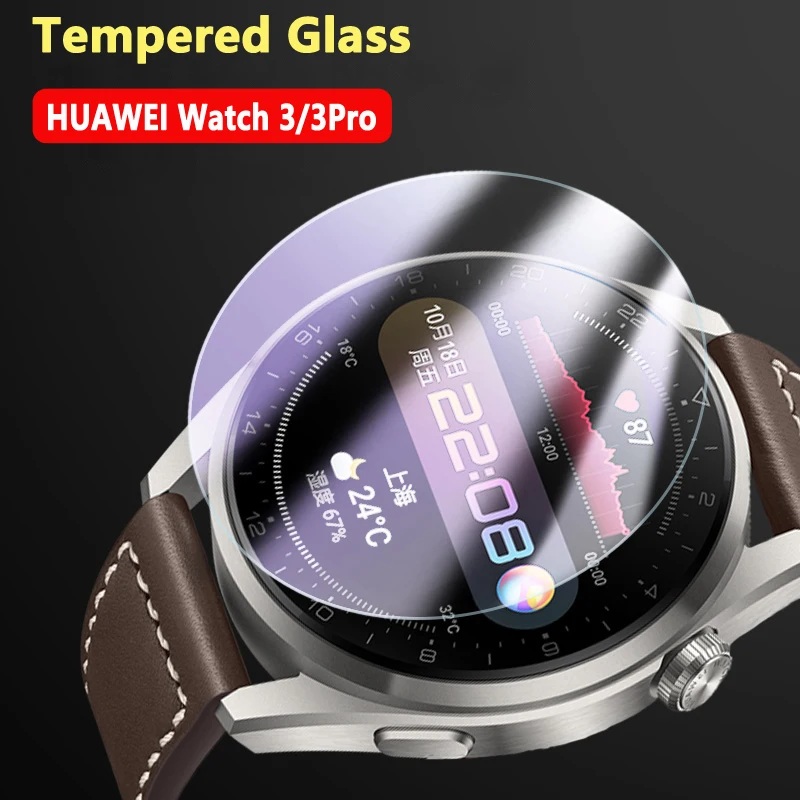 Tempered Glass For Huawei Watch 3 Pro 48mm 46mm Accessories HD Protective Film smartwatch Huawei honor Watch 3 Screen Protectors