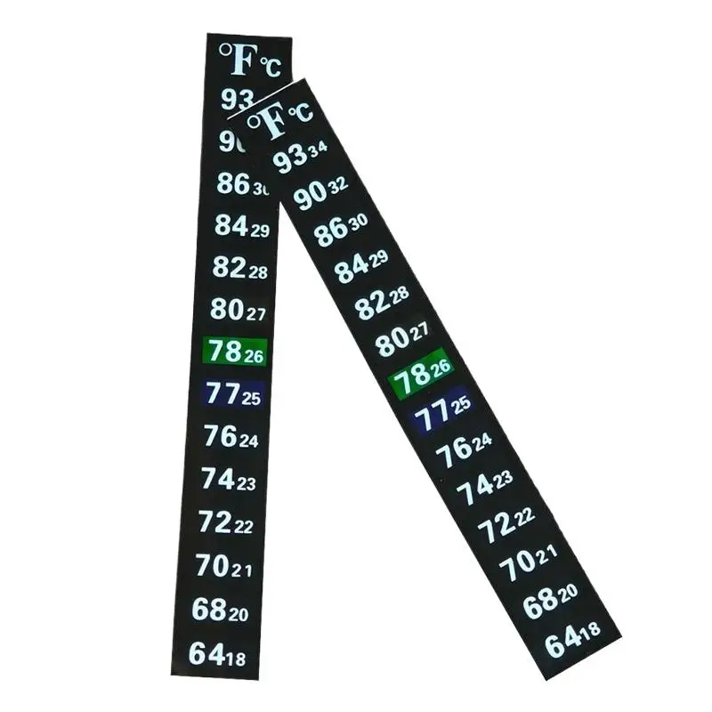 Digital Color Changing Thermometer Magnetic Design Accurate Readings Dual Temp Display for Fridge Metal Surface Installation