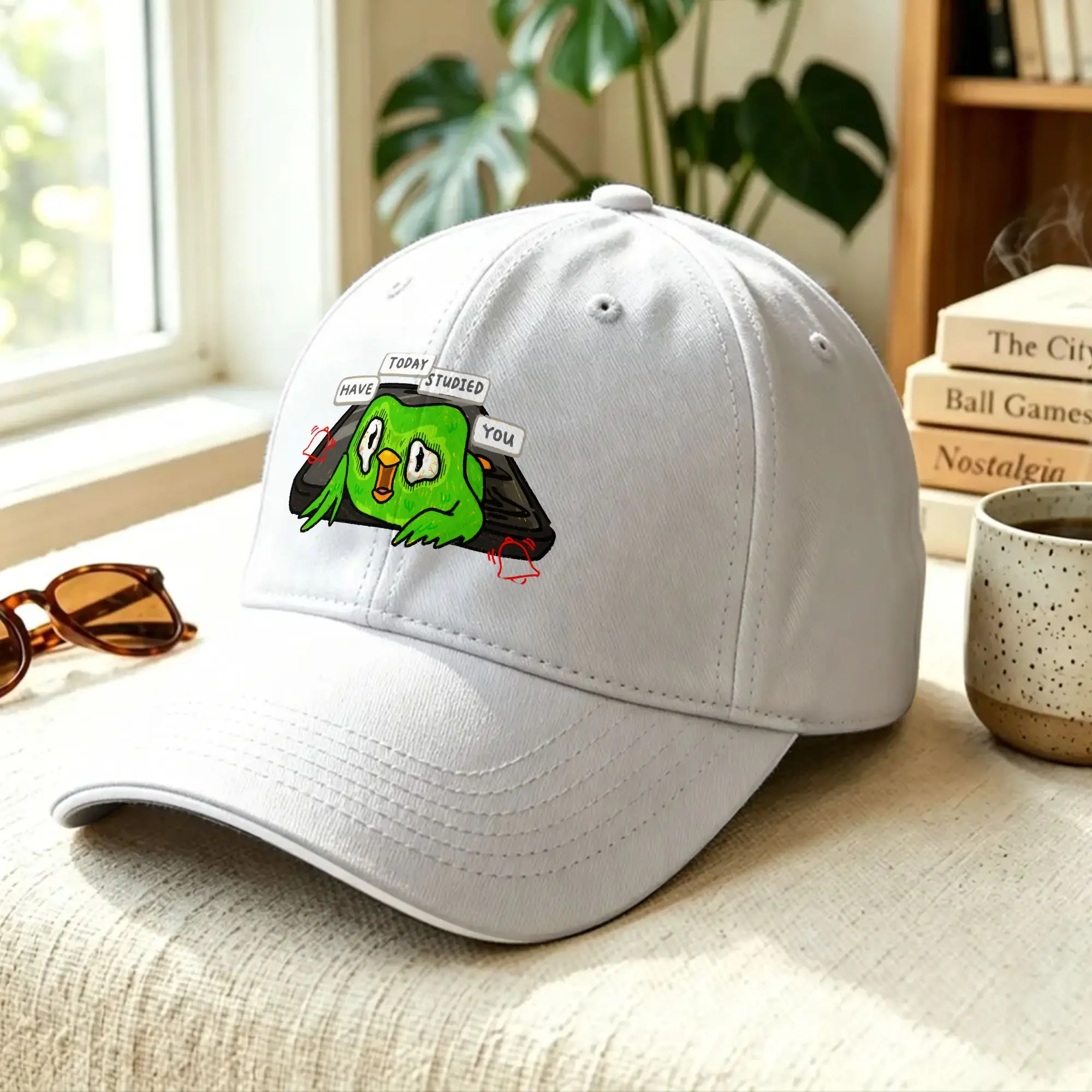 Summer Owl Baseball Cap Duolingos horror  Hiking Fishing Casual Custom Logo Sun Trucker Hat Female Male Wholesale Baseball Caps