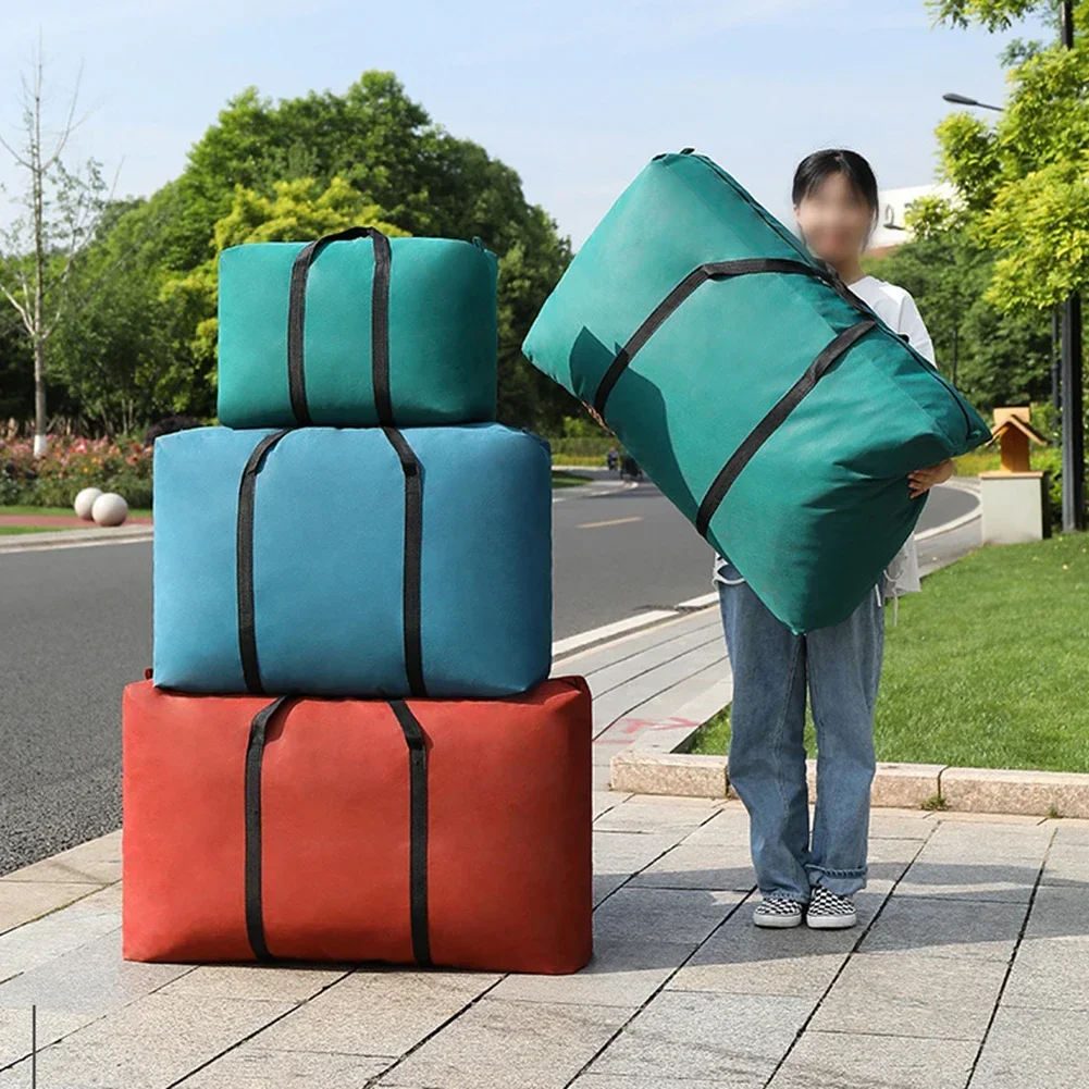 

Luggage Bag Storage Bag Gray/black/green/blue Lightweight Moistureproof Non-woven Fabric Portable Waterproof 1 Pieces