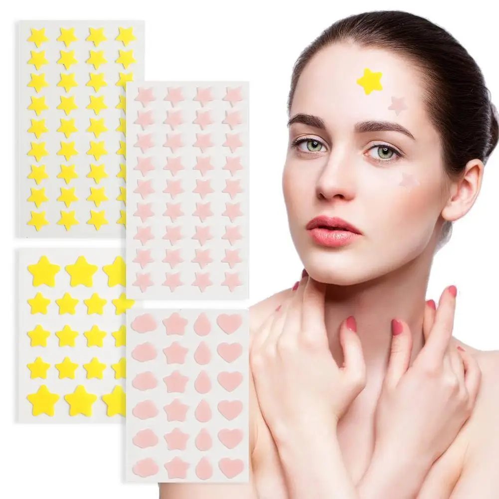 18/24/36PCS Star brufolo Patch Acne colorato invisibile rimozione dell'acne adesivi per la cura della pelle correttore viso Spot trucco di bellezza