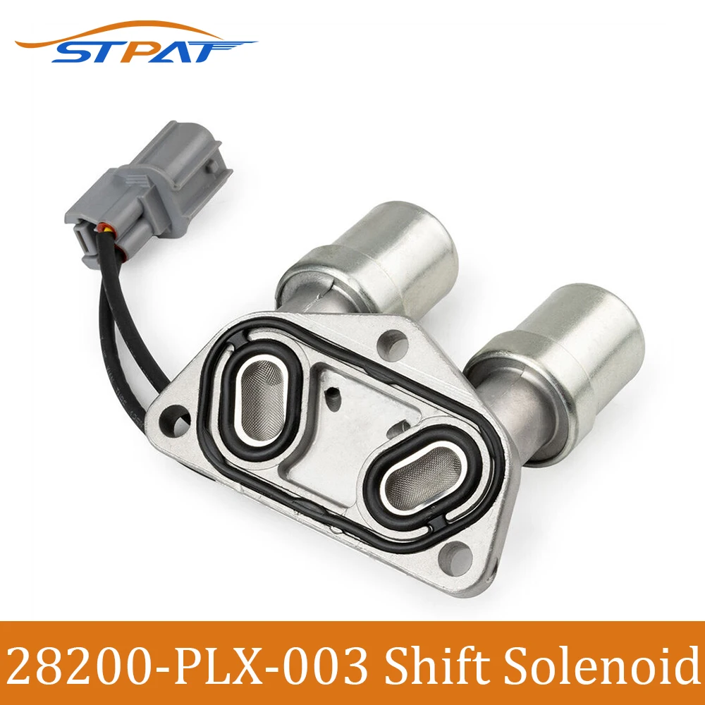 STPAT High Quality Transmission Dual Shift Solenoid 28200-PLX-003 28200PLX003 For Civic 1.7L I4 2001-2005 Replacement Accessorie