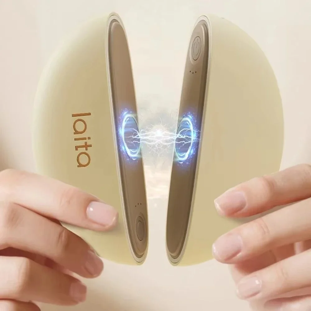 

Magnetic Split Hand Warmer - USB Rechargeable Explosion-Proof Self-Heating Pocket Warmer for Students, Portable Design