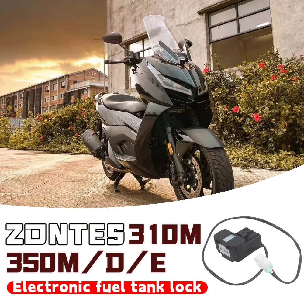 

Suitable for ZONTES 350D/E/M 310M motorcycle electronic fuel tank lock fuel tank cap lock sensor lock original accessories