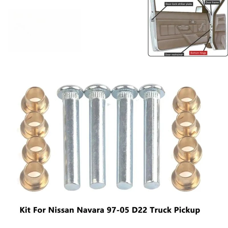 Compatible with Nissan Navara D22 97-05 Models，Door Hinge Repair Kit for Auto Refit,