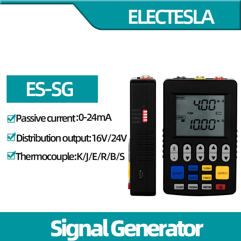 Multifunctional Signal Generator Source Adjustable Current Voltage  0-10V  Simulator 4-20mA sinal Sources Transmitter Calibrator