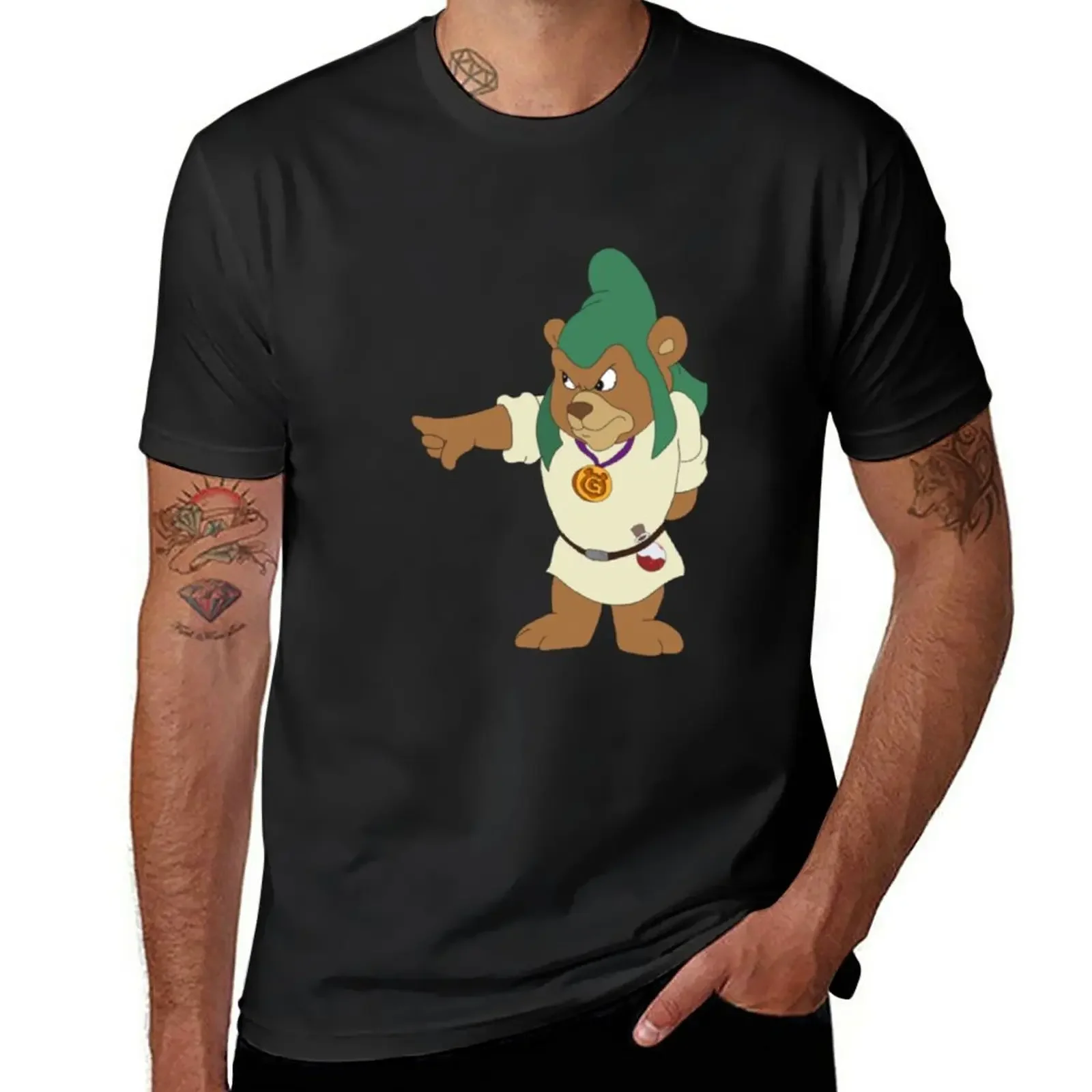 Nueva camiseta Gruffi, camisetas para niños, ropa de anime, camiseta de secado rápido, camisetas de entrenamiento para hombres