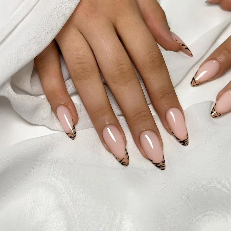 24 pieces of 3D pressed nails, cherry nail embossing, summer nails, cute nails, fake nails, cheap nail pressing, African nails
