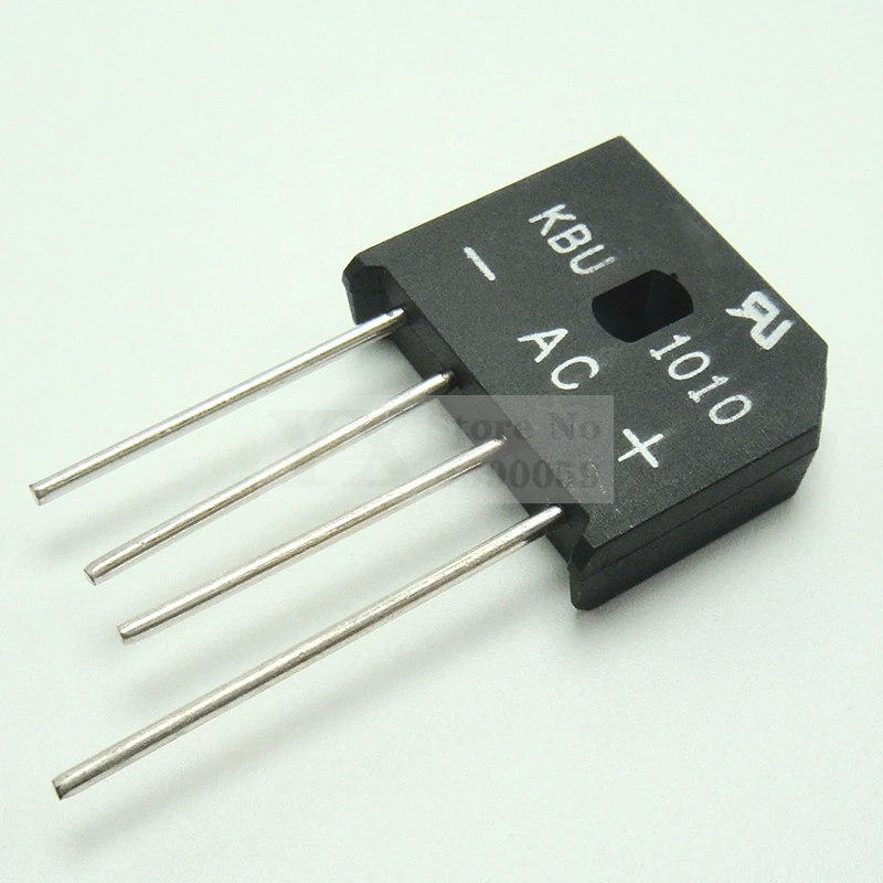 10 peças KBU808 808 KBU810 810 KBU1010 1010 KBU1510 1510 KBU2510 2510 8/10/15/25A 1000V