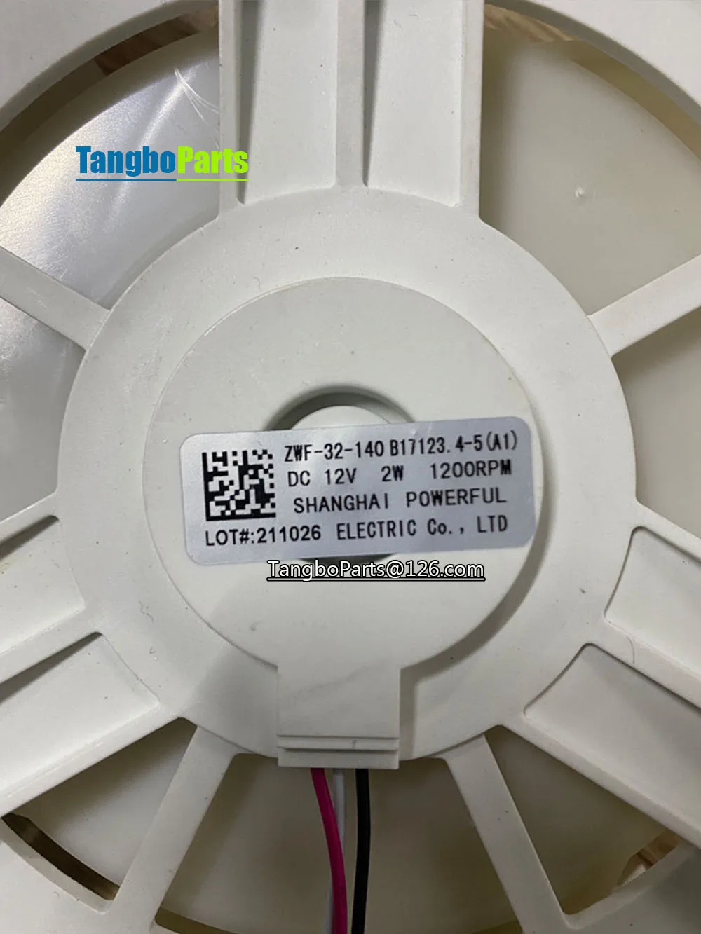 Refrigerator Accessories  ZWF-33-140  2W DC12V 1900RPM Fridge Refrigeration Cooling DC Motor Fan For Samsung Refrigerator