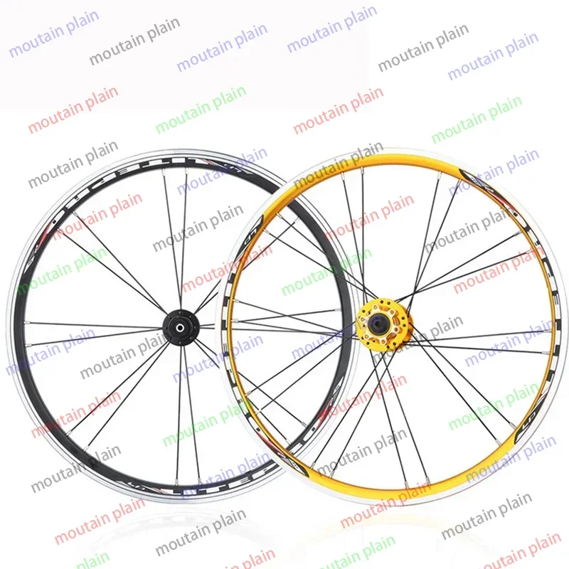 Wheel Set Folding Aluminum Bike Supplies 406 451 Track Bicycle Wheels 20inch