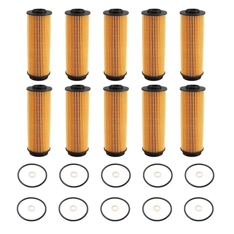 

AASS-10PCS Новый масляный фильтр двигателя 11428583898 для BMW B57 D30 B58 B30, все двигатели 3.0L 11427826799