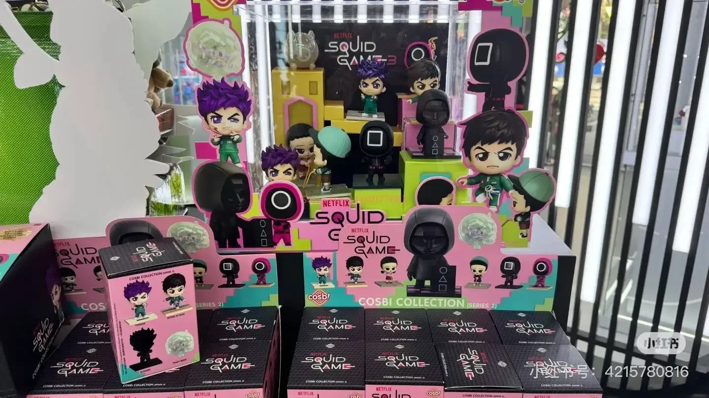 Cosbi juego de calamar juguetes calientes caja ciega serie 2 minifigura muñeca coleccionable Giftra