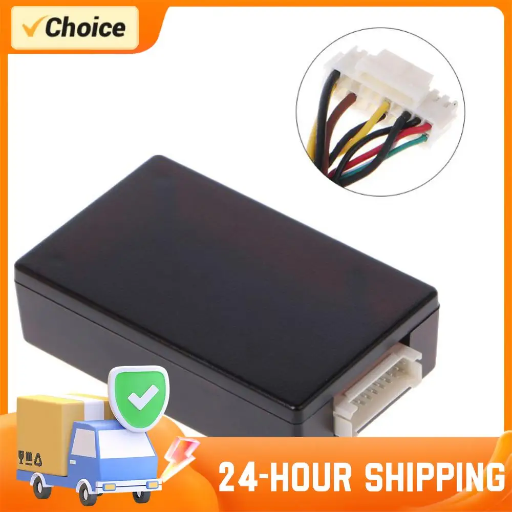Para VW con cámara de marcha atrás, decodificador de cámara de respaldo de 12V, cámara de marcha atrás RGB a AV, interfaz CVBS, convertidor de señal de cámara de marcha atrás