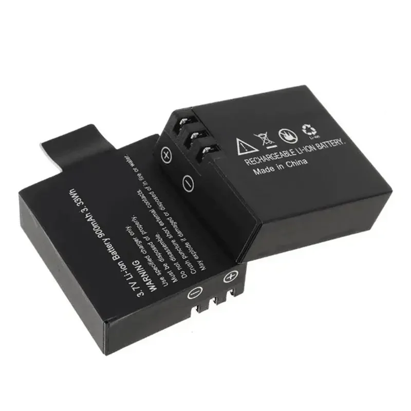 Li-ion Rechargable Battery 3.7V 900mAh For SJCAM SJ4000 WiFi SJ5000 WiFi SJ6000 SJ7000 WIFi M10 SJ5000x Sport Action Camera DV