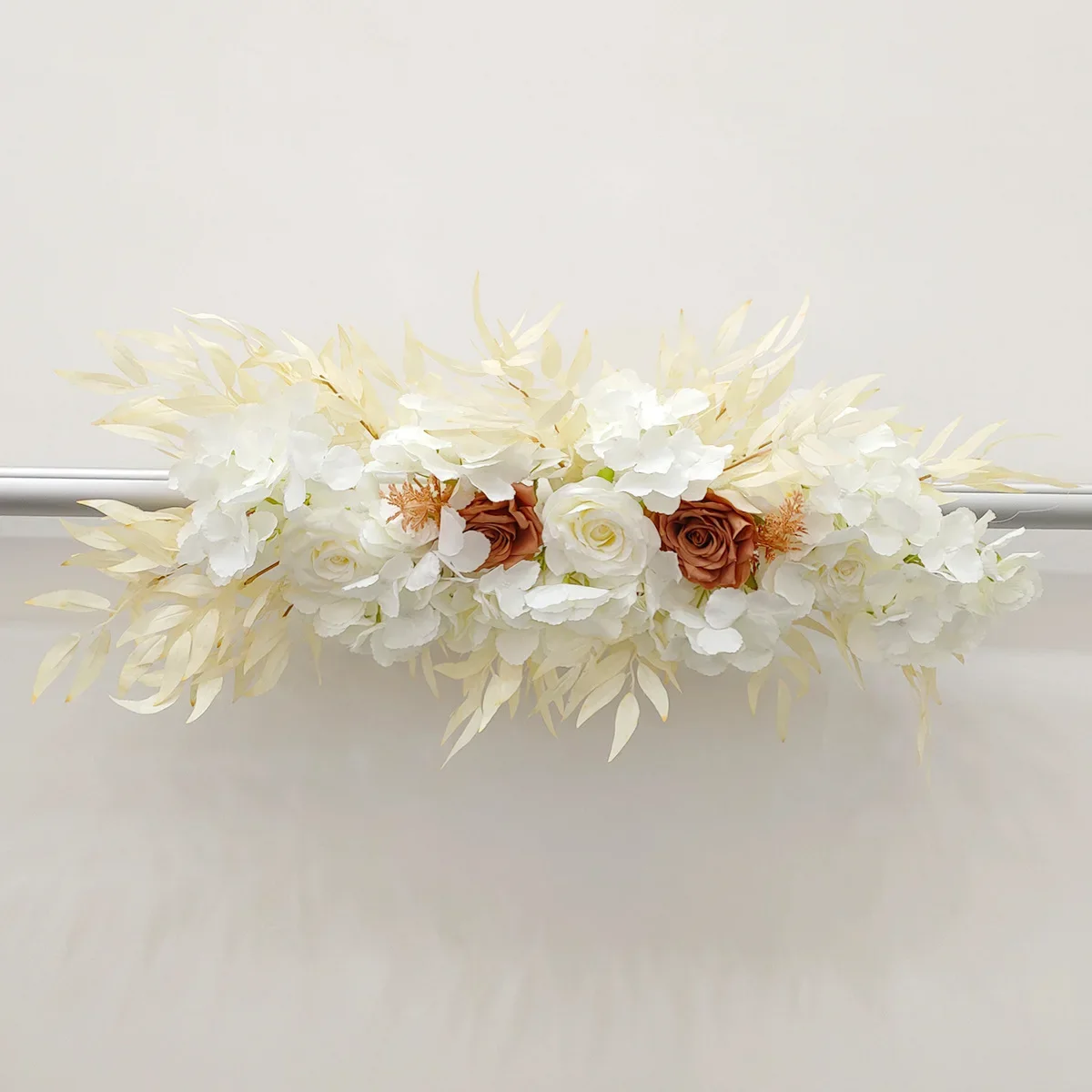 

Wedding Artificial Flower Arch Simulation Floral For Mirror, Bedroom Wall Decoration, Wedding Hanging Flower, Road Guide Flower