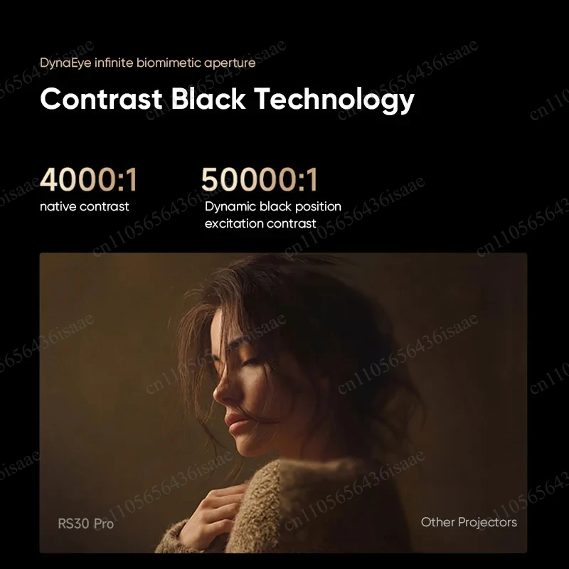 RS30 Pro 4K Laser Projector, 3600 ISO, 4000:1 Native Contrast, IMAX Enhanced Dolby Vision Certified view 6