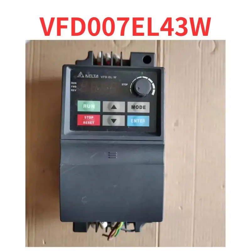 

Second-hand VFD007EL43W inverter tested OK