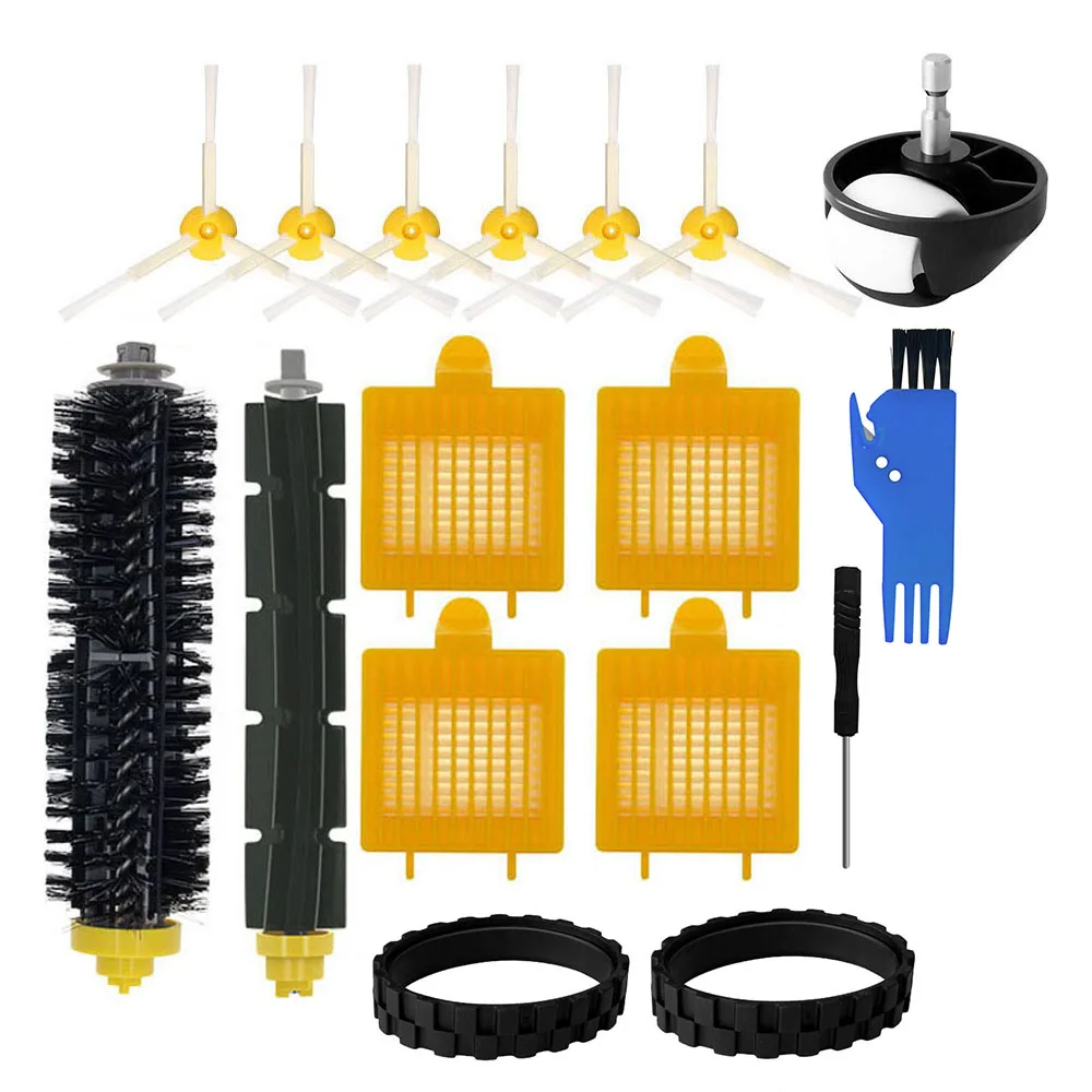 Main Side Brushes Hepa Filter Universal Wheel Tire Skin For iRobot Roomba 700 Series 760 770 772 774 775 776 780 782 785 786 790