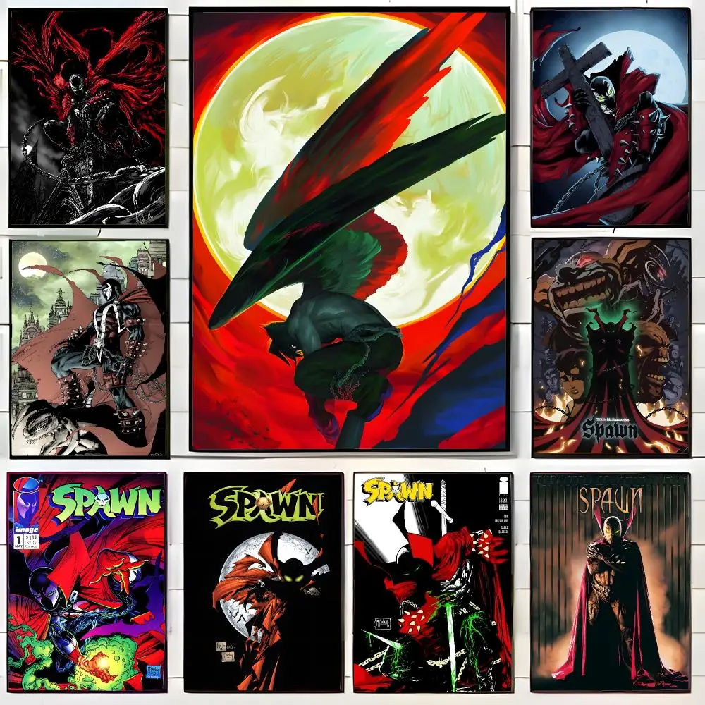 dark comic S-Spawn Poster Wall Art Print Decorative Mural Home Decor Gift Unframed