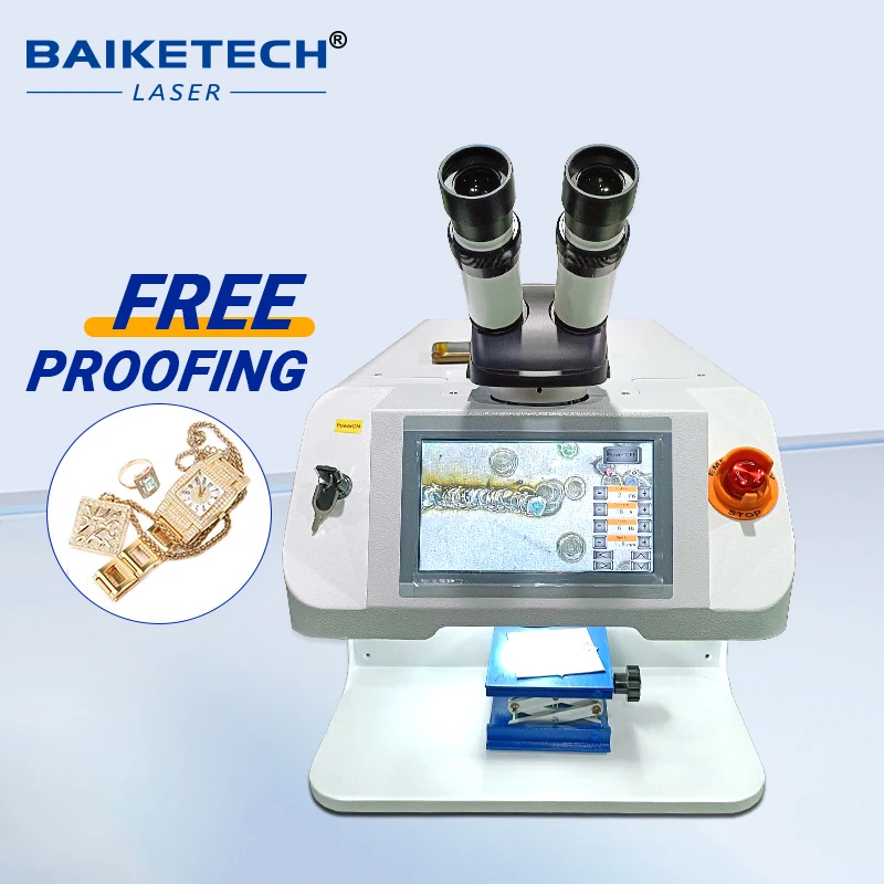 TH-JW60X Jewelry Welding Machine  SMALL PARTS CLEARLY VISIBLE