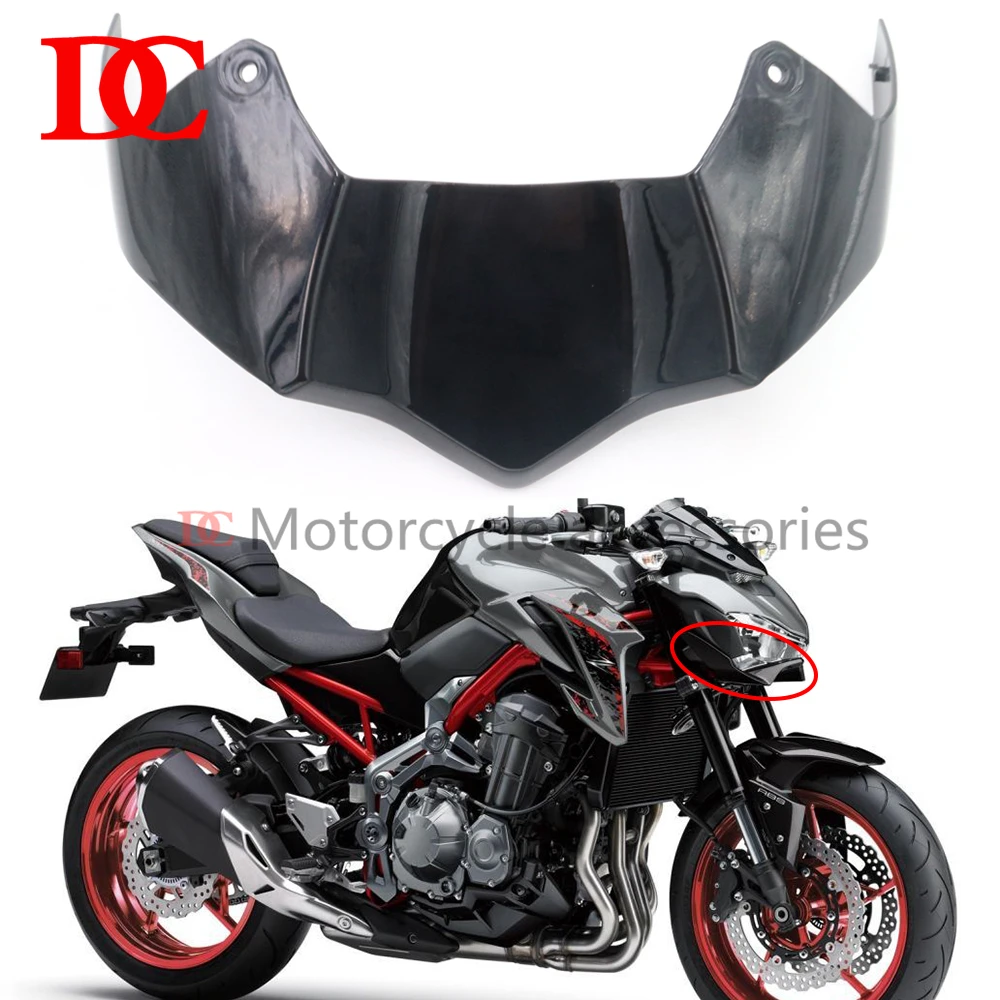 Headlight Lower Fairing Front Head Upper Nose Lower Connection Shield Plate Suitable For Z900 Z 900 2017 2018 2019