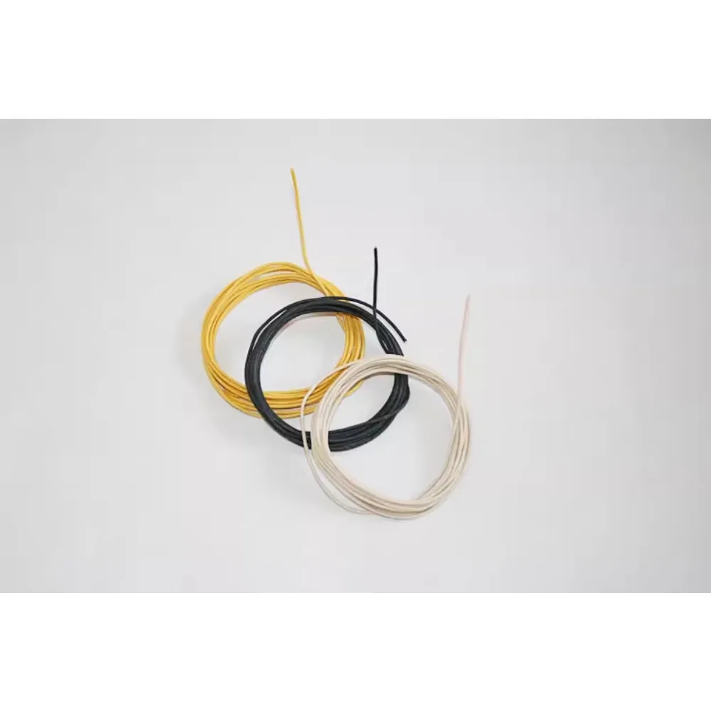 Suitable for FENDER electric guitar circuit production, pickup extension wire, oil-soaked wax silver-plated wax wiring