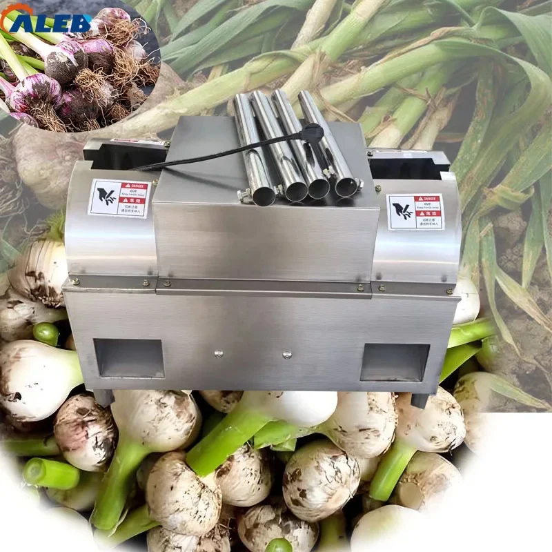 

Customize And Neck Separator Line /Electric Garlic Root Stem Cutting Machine